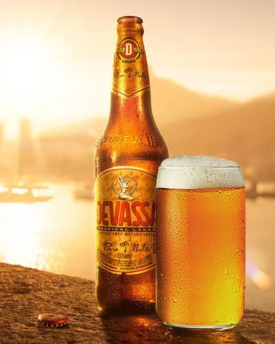 Miniatura 6 de BaveL Vasos de cerveza grandes, vasos de cerveza con forma de lata de 20 onzas, juego de 2, vasos de cerveza de forma elegante es el regalo ideal