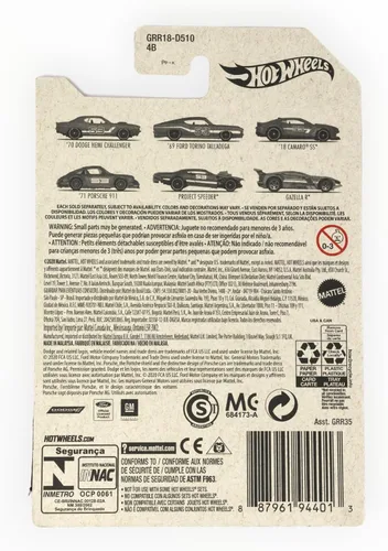 Miniatura 2 de Hot Wheels '18 Camaro SS, [Orange] 3/6 1:64 Escala fundida a presión