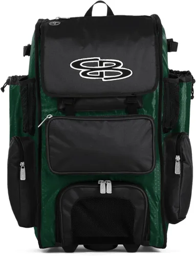 Miniatura 63 de Boombah Rolling Superpack - Bolsa para equipo de béisbol/sóftbol, varios colores, mango telescópico y capacidad para 4 murciélagos, versión