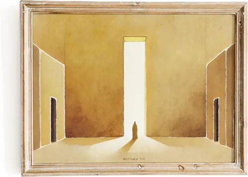 Miniatura 32 de ESSEN Life Sobre la tierra Colosenses 3:2, póster bíblico de arte de pared, decoración cristiana, escritura, versículo de la Biblia, decoración