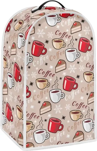 doginthehole Cubierta antipolvo para licuadora, cubierta de electrodomésticos de impresión para cocina, soporte para batidora o cafetera, cubierta