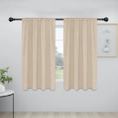 Miniatura 10 de Easy-Going - Cortinas opacas con bolsillo para varilla para el dormitorio, cortinas para ventanas que oscurecen la habitación o la sala de estar