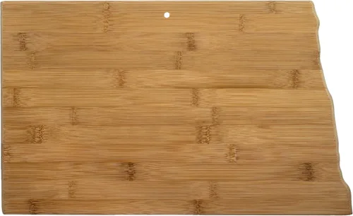 Miniatura 21 de Tabla para cortar y servir modelo Alabama de Totally Bamboo, de bambú 100%, para cocina y entretenimiento, Alabama, Marrón