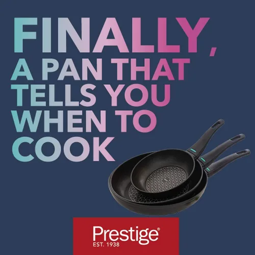 Miniatura 7 de PRESTIGE Thermo Smart Induction - Juego de 3 cacerolas antiadherentes con tapas