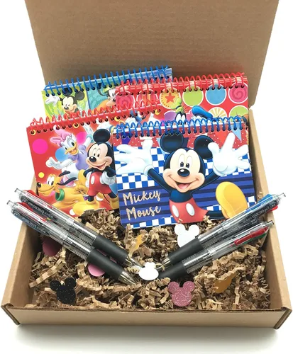 Miniatura 2 de Paquete de 4 libros oficiales de autógrafos de Disney, Mickey, Minnie, Mickey & Friends, Clubhouse Friends con 4 bolígrafos multicolor