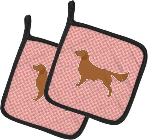 Miniatura 383 de Caroline's Treasures BB3567PTHD - Juego de soportes para ollas de cocina resistentes al calor, almohadillas calientes para cocinar, hornear, Copo