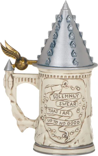 Miniatura 2 de Hallmark Keepsake Adorno de Navidad 2023, adorno de taza de mapa de merodeador de Harry Potter, regalos para fanáticos de Harry Potter