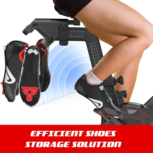 Miniatura 6 de Soporte de zapatos solo compatible con Peloton Bike Plus con soporte de plástico para pesas, soporte de zapatos de metal solo para PL-02, no es