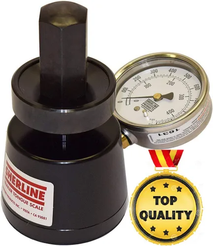 Miniatura 2 de Sherline Escala hidráulica de peso de lengua LM-1000 DISPLAYS Ambos 0-1000lb y 0.0-1,014.1 lbs. Muy estable