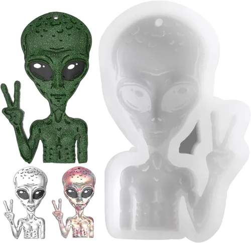 Miniatura 13 de Moldes de Silicona de Resina para Estatua de Hombre y Perro, Moldes de Adornos de Resina Baratijas Decoración del Hogar, Moldes de Silicona