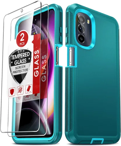 Miniatura 18 de LeYi Funda para Motorola Moto-G-5G-2022: con 2 protectores de pantalla, resistente 3 en 1 MotoG 5G 2022, funda a prueba de golpes para MotoG5G 2022