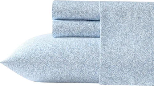 Miniatura 27 de Laura Ashley - Juego de sábanas King, sábans de cama extremadamente suaves con una sensación ligera y naturalmente sedosa de algodón satinado - Musa