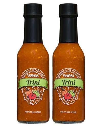 Miniatura 8 de Grandma's Trini - Salsa de pimienta, sin OMG, vegana, sin gluten, baja en sodio, baja en carbohidratos gourmet con increíble sabor y patada