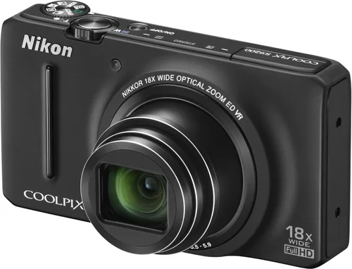 Miniatura 2 de Nikon COOLPIX S9200 Cámara digital CMOS de 16 MP con zoom de 18x NIKKOR ED lente de vidrio y video Full HD 1080p (negro) (Modelo antiguo)