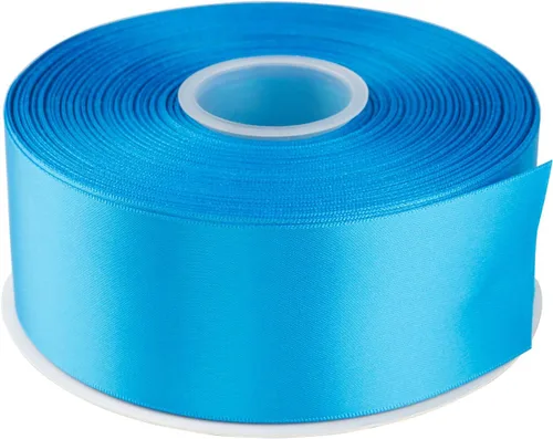 Miniatura 47 de AVANAVA Cinta de satén de doble cara de 1-1/2 pulgadas de ancho - 50 yardas (012-plateado)