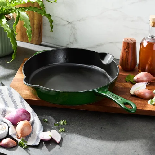 Miniatura 6 de STAUB Sartén tradicional de hierro fundido de 11 pulgadas - Albahaca