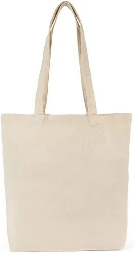 Miniatura 7 de BAGMASTERS The Original Cotton Tote Bag - Bolsa de lona reutilizable para compras de comestibles, decorable con serigrafía de seda artística