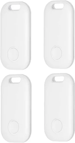 Miniatura 7 de Paquete de 2 buscadores de llaves, rastreador Bluetooth inteligente, buscador de artículos, funciona con Apple Find My Item Locator Dispositivo Negro