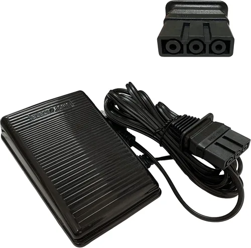 Miniatura 9 de HimaPro Pedal de control de pie y cable de alimentación para máquinas de coser nacionales e importadas - Control de velocidad variable (PFW-196131)