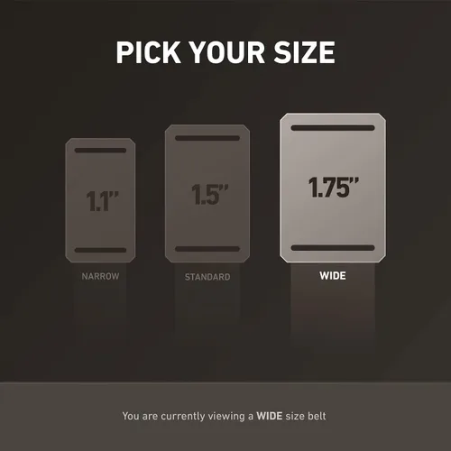 Miniatura 22 de GRIP6 Cinturón táctico – Sin agujero, cinturones de nailon para hombres y mujeres – Fabricado en los Estados Unidos (Ninja)
