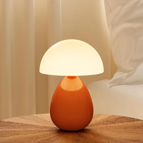 Miniatura 19 de Dawnwake Lámpara de Mesa con Forma de Hongo para Dormitorio, Lámparas Pequeñas de Escritorio para Mesita de Noche para Mesas de Noche de Sala