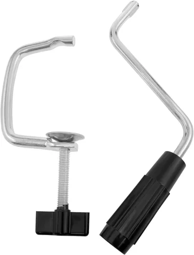 Lovelysp - Mango de máquina de pasta italiana y clip, repuesto manual para máquina de fideos y accesorios (negro) 2 unidades