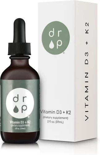 Miniatura 3 de Drop Supplements - Paquete de gotas de electrolitos de minerales traza orgánicos y gotas de vitamina D3+K2