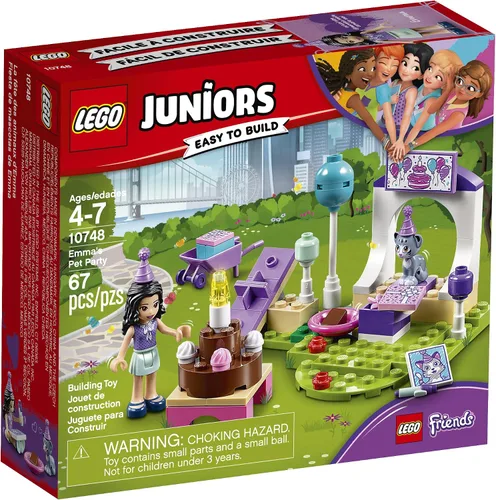 Miniatura 4 de LEGO Juniors/4+ Emma's Pet Party 10748 Kit de construcción (67 piezas)