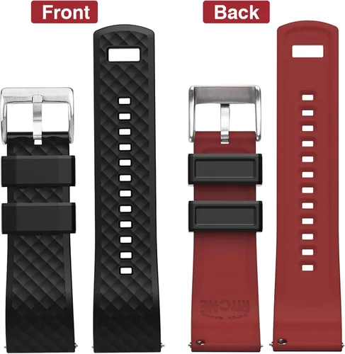 Miniatura 3 de Ritche Correa de silicona de liberación rápida para hombre Omega x Swatch compatible con Speedmaster, Seamaster, Railmaster, Misión a la Luna