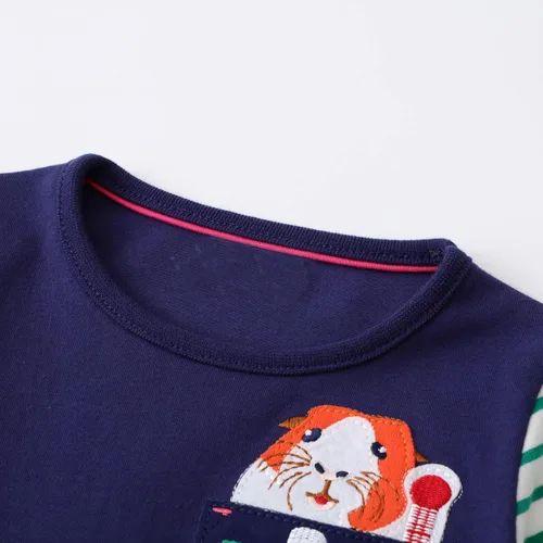 Miniatura 3 de Youlebao Ropa de manga larga para niñas pequeñas, vestidos de otoño e invierno para niñas de 2 a 7 años