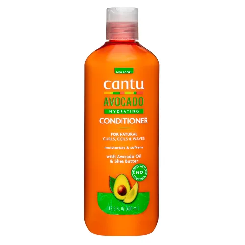 Cantu Acondicionador de crema hidratante de aguacate, sin sulfatos, 13.5 onzas