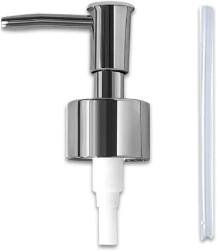 Molde de silicona para botella, dispensador de jabón, dispensador de jabón, molde de resina epoxi hecho a mano para decoración del hogar Plata