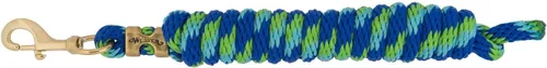 Miniatura 58 de Weaver Leather Cuerda de plomo de 10 pies Huracán Azul/Rosa Fusión/Púrpura Jazz