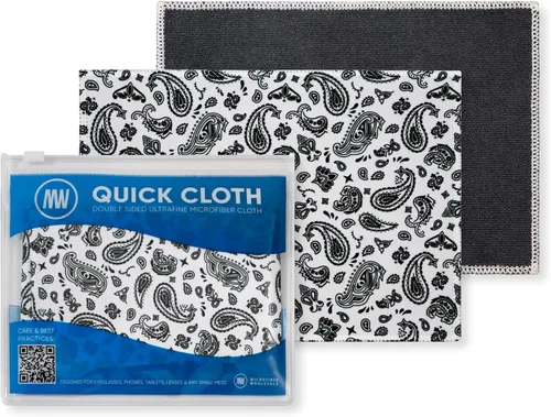Miniatura 28 de Quick Cloth - Paños de limpieza de lentes de microfibra de 8 x 8 pulgadas, astrología, 1 paquete con funda, limpiador de lentes de doble cara