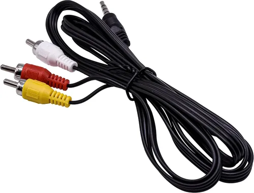 Miniatura 5 de HQRP Cable de audio y video AV compatible con videocámara Panasonic PV-DV200, PV-DV200D, PV-DV201, PV-DV201D, PV-DV202, PV-DV202D