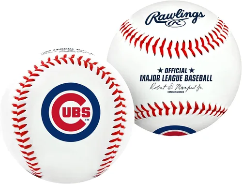 Miniatura 9 de Rawlings Béisbol oficial de la MLB 2026 con logo del equipo Todos los 30 equipos de la MLB disponibles