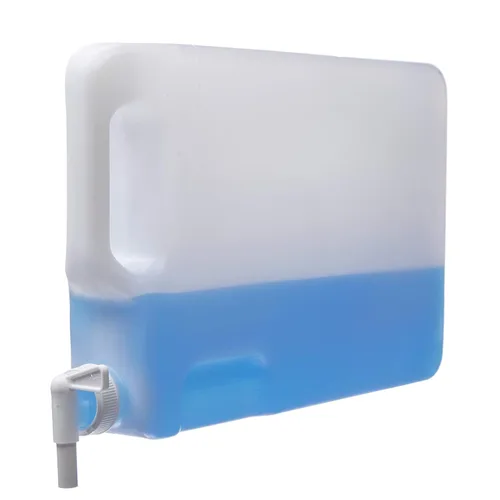 Miniatura 7 de Hudson Exchange - Contenedor Hedpak de 5 litros con espita, HDPE, natural, paquete de 4