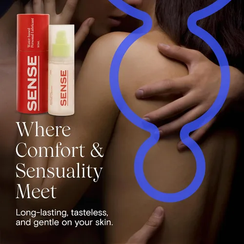 Miniatura 6 de Sense Lubricante a base de agua, lubricante suave y sedoso para hombres y mujeres, lubricante a base de agua de larga duración, insípido e inodoro