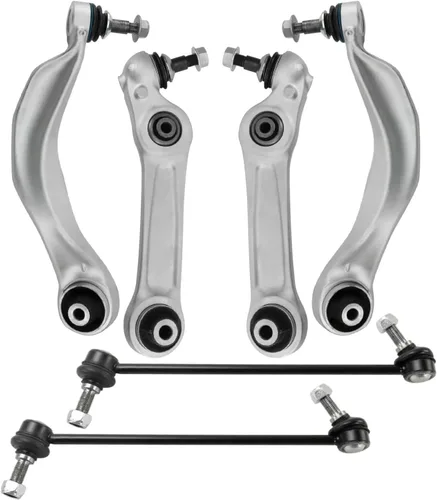 Miniatura 175 de Detroit Axle - Kit de brazos de control de extremo delantero 4WD para Ford 04-08 F-150, 06-08 Lincoln Mark LT, 4 extremos de barra de acoplamiento
