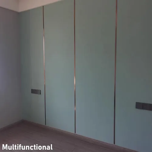 Miniatura 7 de Tira de transición de suelo de moldura en T de 47.2 pulgadas / 3.9 pies, tira de cubierta de costura de umbral para pisos de cemento laminados