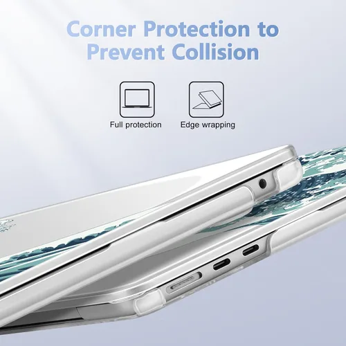 Miniatura 3 de May Chen para M4 MacBook Air de 13.6 pulgadas Funda 2025 2024 2023 2022 Modelos: A3240 A3113 M3 A2681 M2, Carcasa de plástico rígido para MacBook