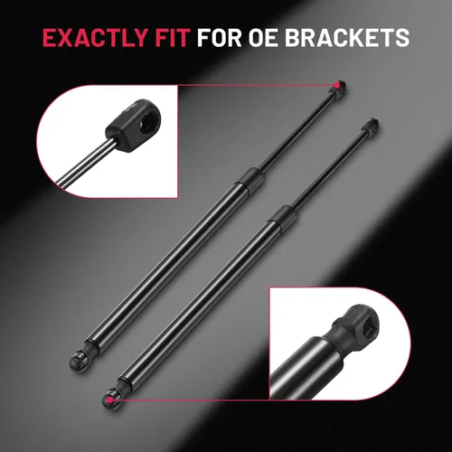 Miniatura 3 de PM3236 17 pulgadas/134 lbs (596N) - Soportes de elevación para capó de automóvil, BDFHYK Gas Spring compatible con Scion tC 2011-2016, 2 piezas