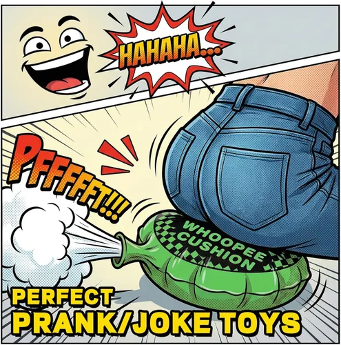 Miniatura 3 de POPLAY Paquete de 3 cojines Whoopee, broma de pedo para regalos de fiesta novedosos para niños y adultos, almohada para pedos