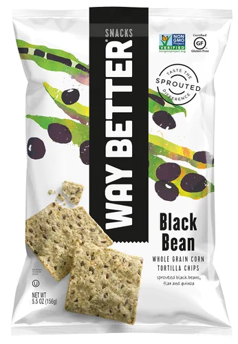 Miniatura 23 de Way Better Snacks Chips de tortilla, batata, 5.5 onzas