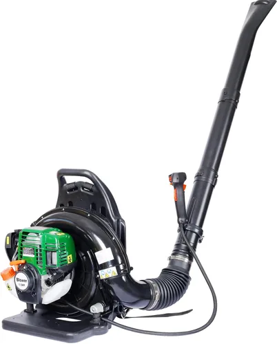 Miniatura 2 de HomVent Soplador de hojas de mochila, soplador de hojas de gas, soplador de mochila con motor de 4 tiempos de 37.7 CC, potente soplador comercial
