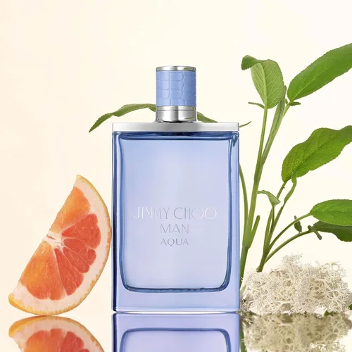 Miniatura 2 de JIMMY CHOO - Perfume Aqua para Hombre - Fragancia Masculina - Fougere Marina Amadeirada - Con notas de Pomelo, Salvia Esclarea y Musgo Salado