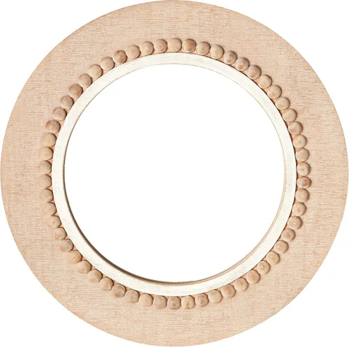 Miniatura 2 de Espejo de pared redondo decorativo de madera