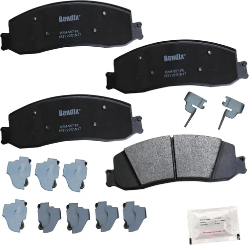 Miniatura 225 de Pastillas de freno delanteras cerámicas Bendix Priority1 CFC2302 para Hyundai Elantra 2021, Sonata 2022-2020, Kia K5 2023-2021