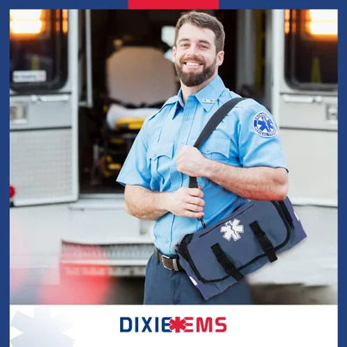 Miniatura 3 de Dixigear Bolsa de primeros auxilios para responder ante emergencias con reflectores - Azul marino