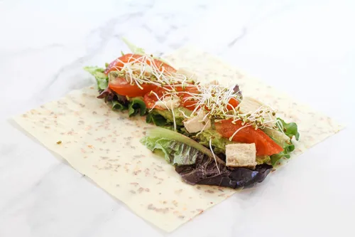 Miniatura 5 de Norigami Envolturas de huevo con proteína de soja, hojuelas de chile. Altas proteínas, bajas en carbohidratos, vegetarianas. Envolturas finas